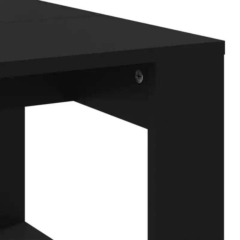 Tavolino da Salotto Moderno Medio in Legno Composito Bianco