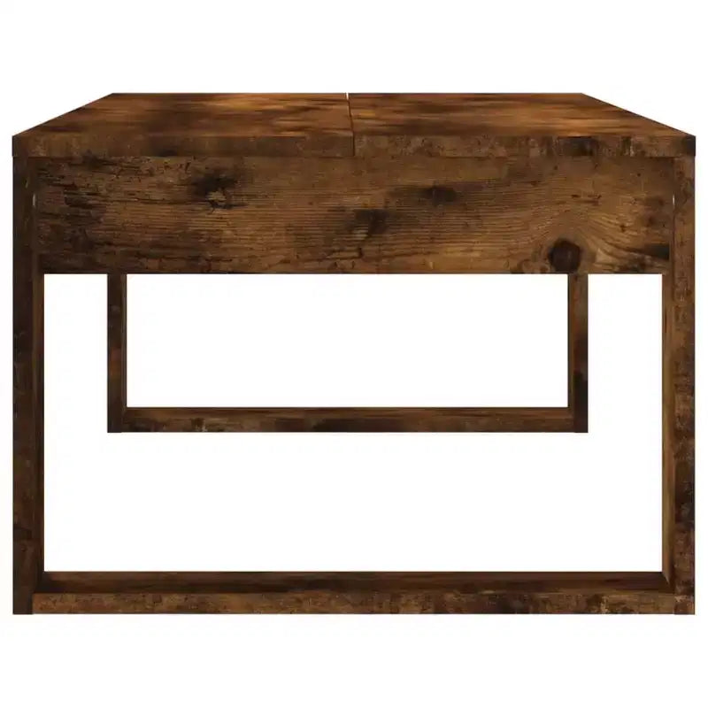 Tavolino da Salotto Moderno Medio in Legno Composito Bianco