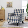 MAYEERTY Harrison Tufted Club Chair, Tufted Backrest Soft Upholstery, Living Room Bedroom Leisure