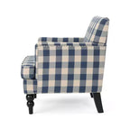 Poltrona chesterfield Harrison, schienale capitonné e rivestimento morbido, per soggiorno o camera da letto