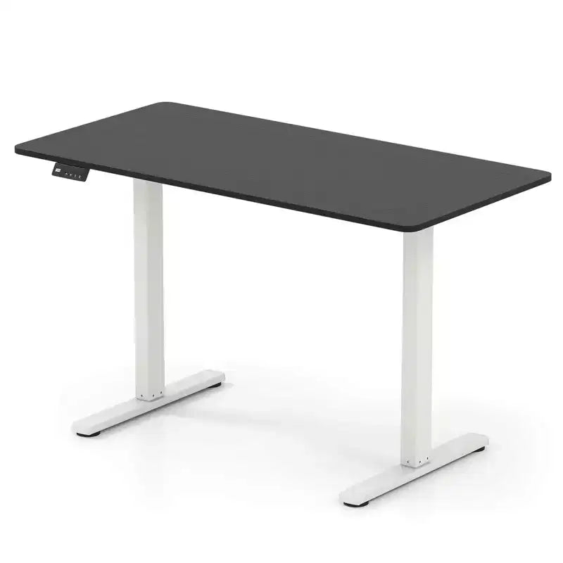 Scrivania Elettrica Regolabile 48" x 24" con Display LED e 2 Memorie di Altezza per Casa