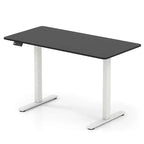 Scrivania Elettrica Regolabile 48" x 24" con Display LED e 2 Memorie di Altezza per Casa