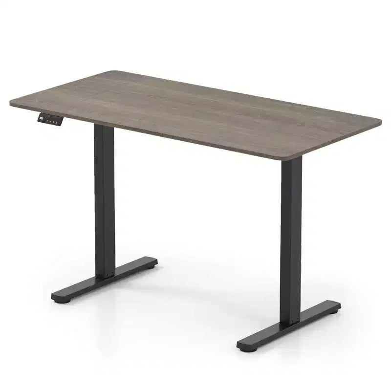 Scrivania Elettrica Regolabile 48" x 24" con Display LED e 2 Memorie di Altezza per Casa