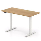 Scrivania Elettrica Regolabile 48" x 24" con Display LED e 2 Memorie di Altezza per Casa