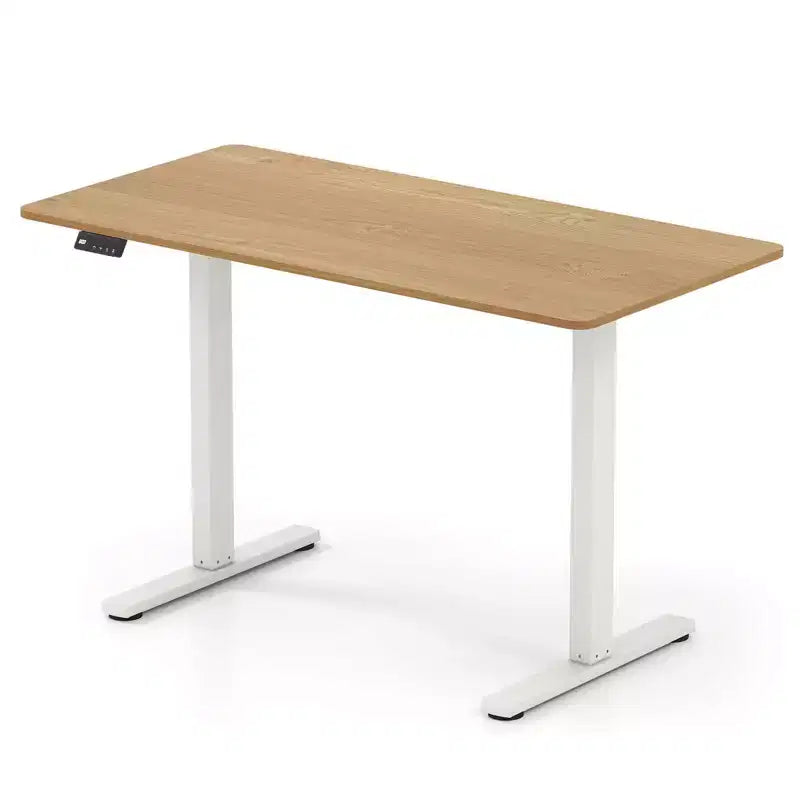 Scrivania Elettrica Regolabile 48" x 24" con Display LED e 2 Memorie di Altezza per Casa