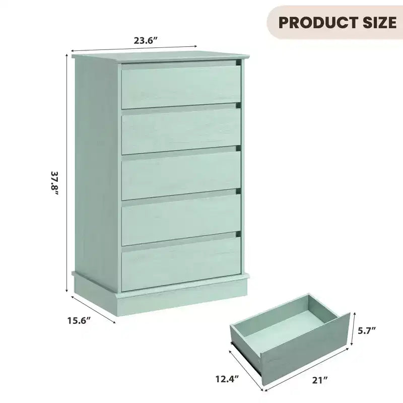 Cassettiera per Camera da Letto, Comodino con Cassetti in Legno, Mobile TV con Due Cassetti, Organizzatore per Vestiti per Armadio, Corridoio, Camera da Letto,