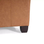 Pouf Contenitore Quadrato TUYOHW, Panca da Ingresso con Cuscino Raffinato, Panca Contenitore per Soggiorno, Camera da Letto