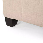 Pouf Contenitore Quadrato TUYOHW, Panca da Ingresso con Cuscino Raffinato, Panca Contenitore per Soggiorno, Camera da Letto