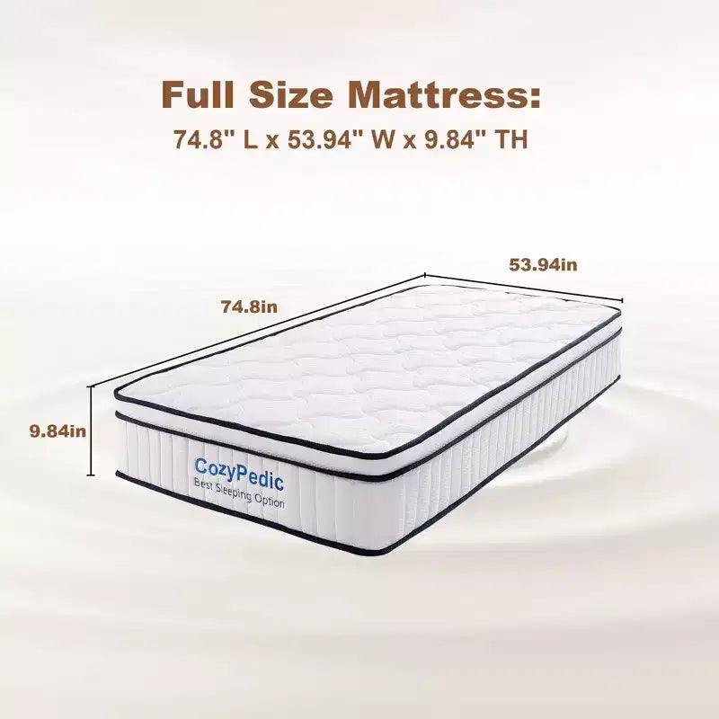Materasso Subaru in Memory Foam con Molle Insacchettate